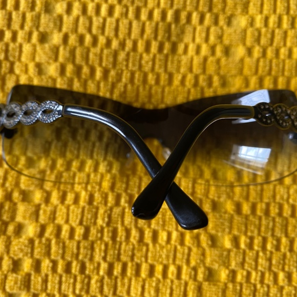 Versace Sunglasses with Swarovski Crystals - Picture 3 of 9